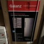 Galanz Upright Convertible Refrigerator/freezer New. Price: $350.00.