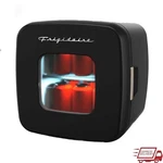 Retro Mini 12 Can Beverage Cooler Skincare Fridge Compact Organizer W/ Light New. Price: $62.81.