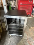 Allavino VSBC24-SSR(LN) Wine Refrigerator Stainless Steel Digital Display Used. Price: $750.00.
