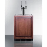 Summit 24" SBC58BLBIADACFTWIN Wide Single Tap Built-in Cold Brew Open. Price: $2199.99.