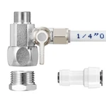 Haochen Feed Water Adapter Line Splitter 3/8"X3/8"X1/4" Brass With Quick New. Price: $27.23.