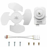 Condenser Fan Motor Set Compatible With Whirlpool Refrigerator W10124096 New. Price: $19.50.