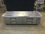 True TRCB-82-86HC 86" Refrigerated Drawers Chef Base On Casters Year 2024 Used. Price: $4500.00.