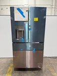 Profile PVD28BYNFS 36" Stainless French Door Refrigerator Open. Price: $1599.99.