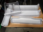 Samsung Refrigerator Shelves (6 Items) For RB195ACBP & RB197ACBP Model Fridges Used. Price: $149.99.