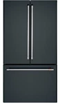 Caf CWE23SP3MD1 36" Counter Depth French Door Smart Refrigerator, 23.1 Cu. Ft. Open. Price: $1999.99.