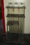 Vintage 1960'S Pepsi Cola Store Rack Shelf Shelves 55" Tall X 24" 17-1/2" Deep Used. Price: $150.00.
