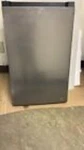 Conserv 2.6 Cu.ft. Stainless Compact Refrigerator With Reversible Door Open. Price: $90.75.