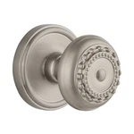 Grandeur Dummy Antique Satin Nickel Georgetown Rosette With Windsor Knob 822164 New. Price: $50.00.