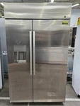 Profile PSB48YSNSS 48" Stainless Built-in Side/side Refrigerator #160385 Used. Price: $5799.00.