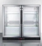 Summit 36" Commercial Bar Beverage Center, Automatic Defrost, SCR7012DB New. Price: $2100.00.