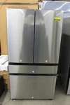 Samsung RF29BB8600QL 36" Stainless 4-DOOR French Refrigerator Nob #158297 Open. Price: $1399.00.