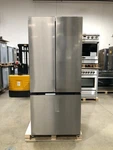 30 In. Door French Refrigerator, Stainless (open Box Cosmetic Impections). Price: $484.50.