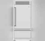 Hestan KRPR36 36" Bottom Mount Refrigerator, Right Hinged (steeletto) New. Price: $12839.00.