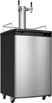 Edgestar KC2000TWIN 20"W Dual Tap Kegerator For Full Size Kegs - Stainless Steel New. Price: $829.00.