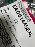 EAD61445236 Lg Oem New Power Cord Genuine Part EAD61445219 2629443 AH3642829. Price: $54.95.