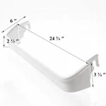 Top Door Shelf Bin For Frigidaire PLRU1778ES2 FRT18L4JM5 FRT21S6JW3 FFTR2126LS3 New. Price: $25.98.