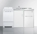 Summit 60" Wide All-in-one Kitchenette W/ Electric Range, ACK60COILW New. Price: $3975.00.