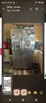 Frigidaire Side-by-side Stainless Steel Refrigerator Water & Ice Dispenser Used. Price: $250.00.