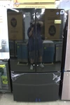 GNE27JGMBB 36" Black 27.0 Cu. Ft. French Door Refrigerator Nob #155999 Open. Price: $1899.00.