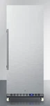 Summit 24" Wide Mini Reach-in All-refrigerator W/ Dolly, FFAR121SSRI New. Price: $4770.00.