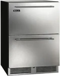 Perlick C-series 24" Built-in Undercounter Refrigerator Drawers HC24RB45 Open. Price: $3300.00.