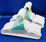 Pair Of 18-PACK Pillowfort White Plastic Kids' Hangers New. Price: $11.90.
