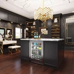 Landmark New 24" Stainless Steel 147 Can Capacity Beverage Cooler L3024UI1BSG-RH. Price: $1800.00.