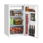 Homcom White 3.2 Cu Ft Compact Mini Fridge Single Door W/ Freezer, Reversible New. Price: $331.45.