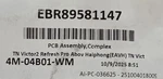New Oem Lg Washer Pcb Assembly Box EBR89581147. Price: $114.95.