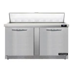Continental Refrigerator SW60N16-FB 60" 2-DOOR Sandwich Salad Prep Table,... New. Price: $5687.89.