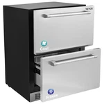 NEW/24 Inch Undercounter Refrigerator, Drawer With Different Temp. Price: $1489.30.