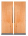 Viking 7 Series 48" Refrigerator And Freezer Column Pairing 24" Panel Ready Open. Price: $8599.00.