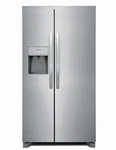 Frigidaire 36" Freestanding Side By Refrigerator - FRSS2623AS Open. Price: $999.99.