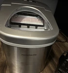 Frigidaire EFIC117-SS Portable Countertop Ice Maker Silver Stainless Steel Open. Price: $22.99.