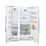 Nib Bosch Benchmark 48" Built-in Refrigerator Freezer C. B30IR905SP / B18IF905SP New. Price: $14098.00.