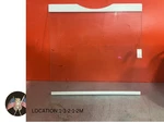 Refrigerator Shelves GSE25GYPFCFS Not Used Open. Price: $16.00.