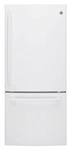 GBE21DGKWW 30" White 21.0 Cu. Ft. Bottom-freezer Refrigerator Nib New. Price: $900.00.
