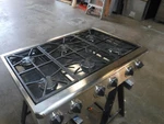 Dacor ESG366S Epicure 36" 6-BURNER Gas Cooktop, Stainless Used. Price: $1200.00.