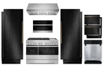 Jennair Noir 48" Df Range Panel Ready 30" Fridge/freezer Columns Dishwasher New. Price: $29000.00.