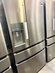 Frigidaire GRMS2773A 36 Inch Wide 26.3 Cu. Ft. Fridge Stainless Steel Open. Price: $1999.99.