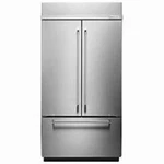 Nib Kitchenaid KBFN542SPS Built-in French Door Bottom Mount Refrigerator New. Price: $10549.00.