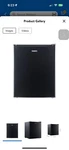 Galanz 2.7 Cu Ft Stainless Steel Look Single Door Compact Refrigerator Used. Price: $100.00.