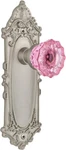 Nostalgic Warehouse 723652 Victorian Plate Double Dummy Crystal Pink Glass Knob New. Price: $67.45.