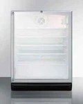 Summit SCR600BGLSHADA 24 Inch Commercial Beverage Center With 5.5 Cu. Ft. Capaci New. Price: $1049.99.