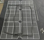 Arctic Air AF49 Refrigerator Shelf Kit Wire Shelves Rails Clips Hardware Lot Used. Price: $225.00.