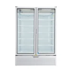 Beverage Air MT53-1W 54" 2-SECTION Marketeer Glass Door Merchandiser In White... New. Price: $4583.90.