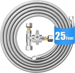 25FT Premium Stainless Steel Braided Refrigerator Water Line New. Price: $36.98.