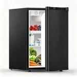 Cowsar 2.6 Cu.ft Dorm Fridge With Freezer, Single Reversible Door Compact Ref... New. Price: $199.78.