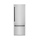 Zline New 30" Built Stainless Steel Refrigerator Black Acc RBIVZ-304-30-MB. Price: $7699.99.